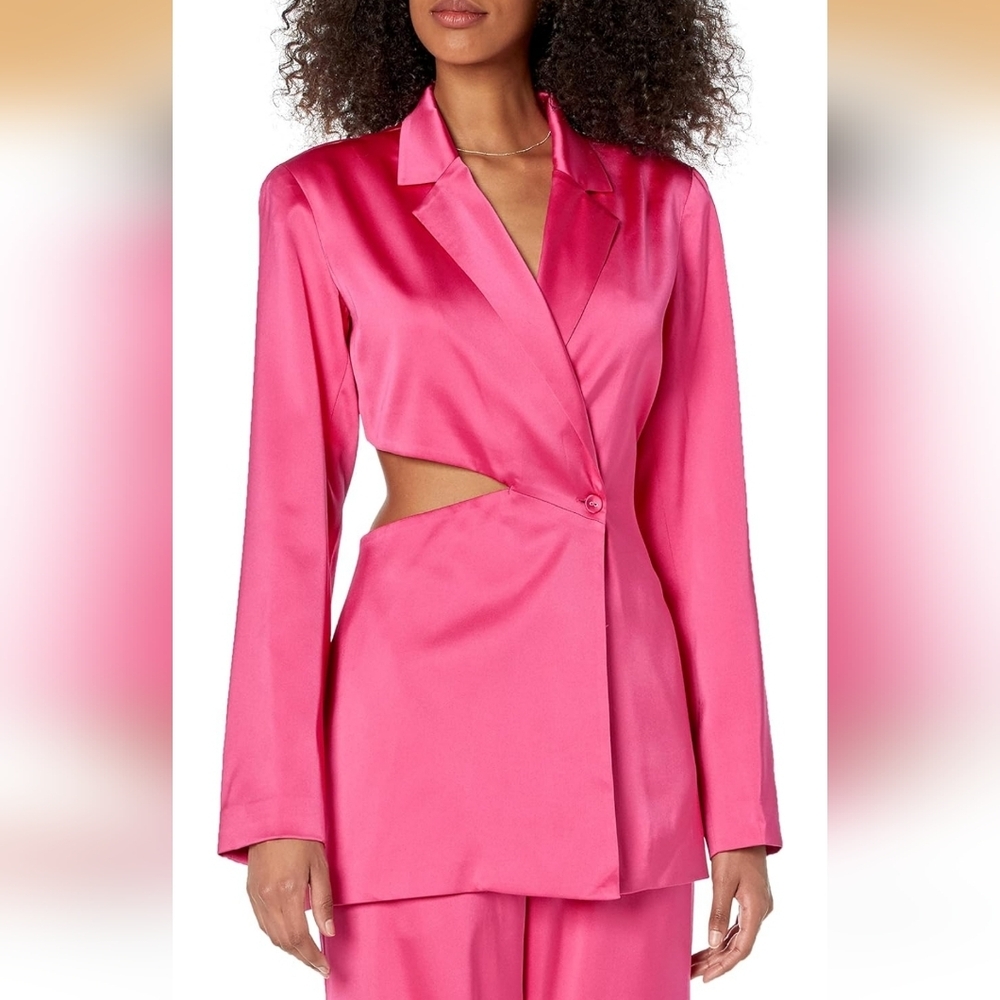 Porsha Williams x The Drop Women's Back Cutout Waist Blazer